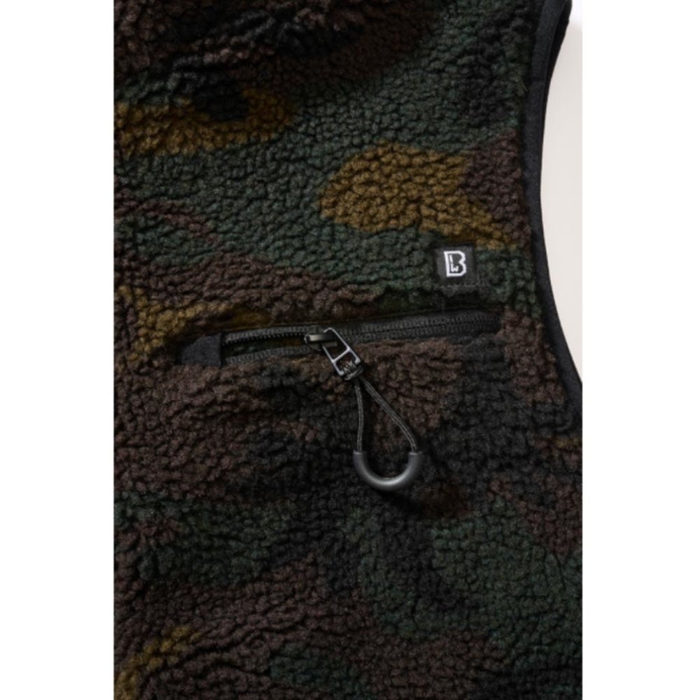 Brandit Teddyfleece Woodland Bodywarmer Heren Brandit Teddyfleece Woodland Bodywarmer Heren