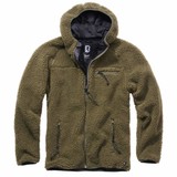 Brandit Teddyfleece  Worker Olijf jacket Heren Brandit Teddyfleece  Worker Olijf jacket Heren