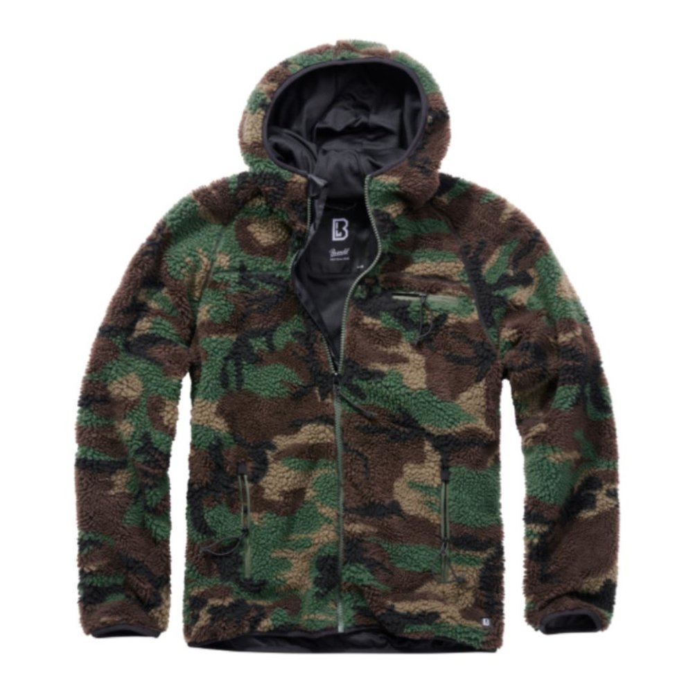 Brandit Teddyfleece Worker Woodland Jas Heren