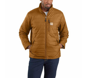 Carhartt Rain Defender Lightweight Insulated Bruin Jas Heren Carhartt Rain Defender Lightweight Insulated Bruin Jas Heren