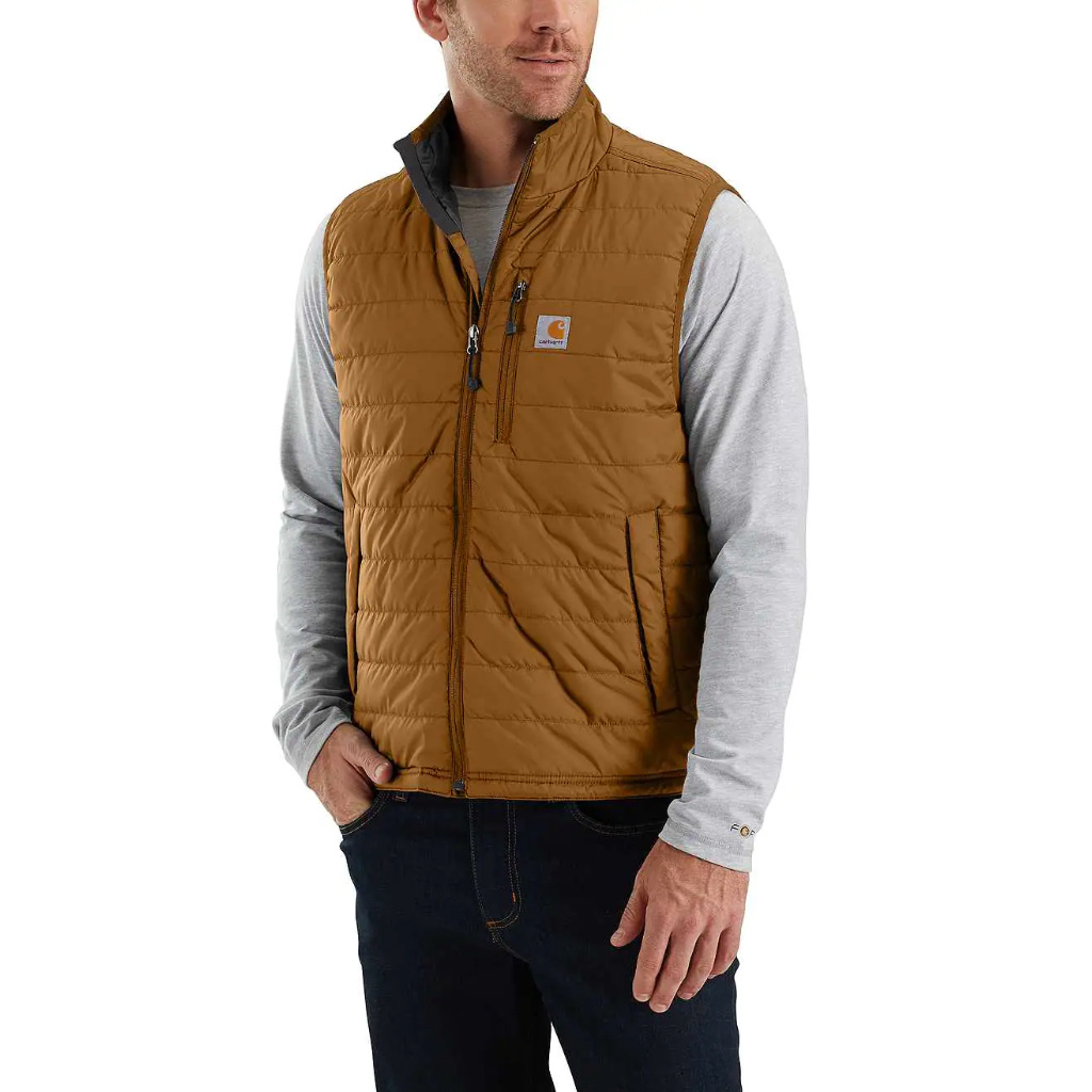 Gilliam Vest Bruin Bodywarmer Heren