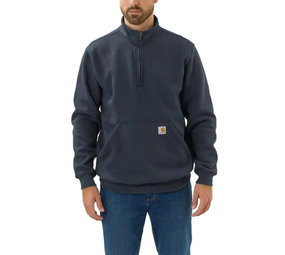 Carhartt Quarter-Zip New Navy Sweatshirt Heren Carhartt Quarter-Zip New Navy Sweatshirt Heren