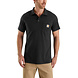 Carhartt Force Cotton Delmont Pocket Black Polo Heren Carhartt Force Cotton Delmont Pocket Black Polo Heren