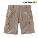 Carhartt Force Madden Ripstop Cargo Tan Shorts Heren Carhartt Force Madden Ripstop Cargo Tan Shorts Heren