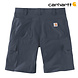 Carhartt Force Madden Ripstop Cargo Blue Stone Shorts Heren Carhartt Force Madden Ripstop Cargo Blue Stone Shorts Heren