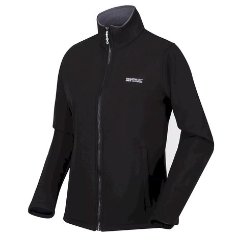 Regatta Connie V Black Softshell Jas Dames Regatta Connie V Black Softshell Jas Dames
