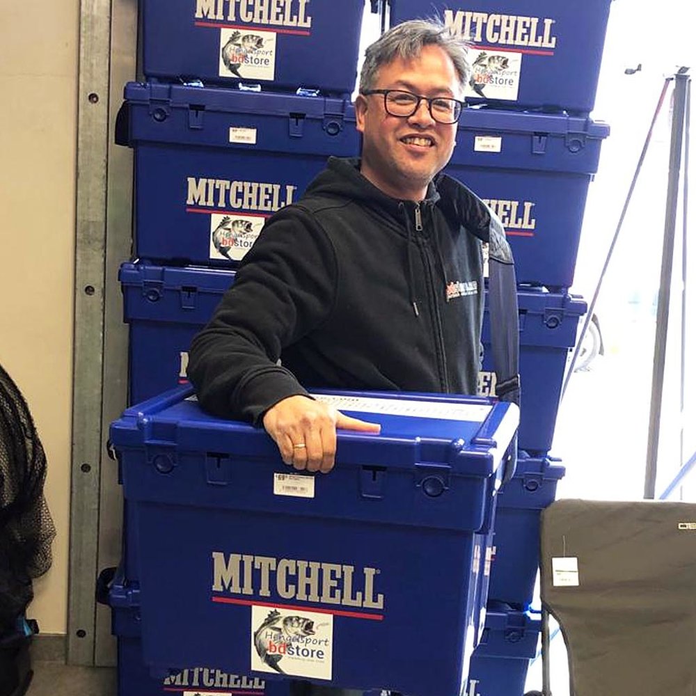 Mitchell Saltwater Seat Box Blue Viskist Mitchell Saltwater Seat Box Blue Viskist