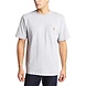 Carhartt K87 Pocket Short Sleeve Heather Grey T-Shirt Heren Carhartt K87 Pocket Short Sleeve Heather Grey T-Shirt Heren