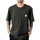 Carhartt K87 Pocket Short Sleeve Peat T-Shirt Heren Carhartt K87 Pocket Short Sleeve Peat T-Shirt Heren
