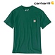 Carhartt K87 Pocket Short Sleeve North Woods Heather T-Shirt Heren Carhartt K87 Pocket Short Sleeve North Woods Heather T-Shirt Heren