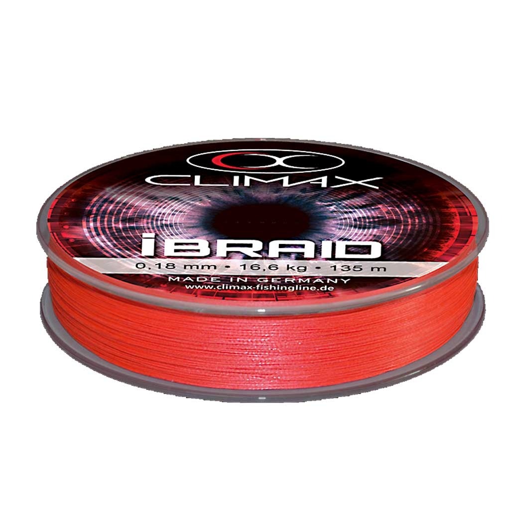 iBraid 8 Fluo Red 275m Gevlochten Lijn iBraid 8 Fluo Red 275m Gevlochten Lijn