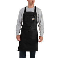 Carhartt Duck Apron Zwart BBQ Schort