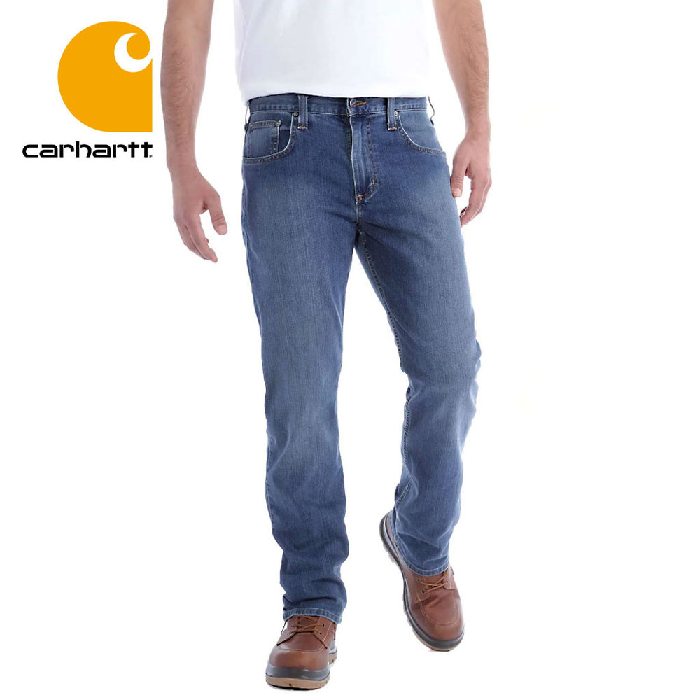 Carhartt Rugged Flex Relaxed Straight Fit Coldwater Jeans Heren Carhartt Rugged Flex Relaxed Straight Fit Coldwater Jeans Heren