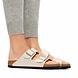 Birkenstock Arizona Shiny Python Eggshell Slippers Birkenstock Arizona Shiny Python Eggshell Slippers