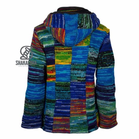 Shakaloha Midipatch Zip Hood Fire Nepal Vest Dames Shakaloha Midipatch Zip Hood Fire Nepal Vest Dames