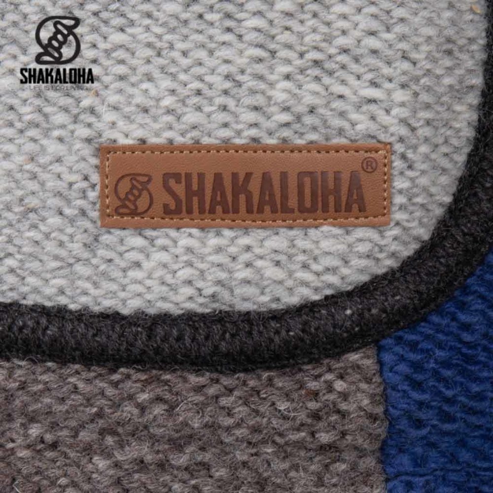 Shakaloha Revpatch Zip Hood Navy Blue Nepal Vest Heren Shakaloha Revpatch Zip Hood Navy Blue Nepal Vest Heren