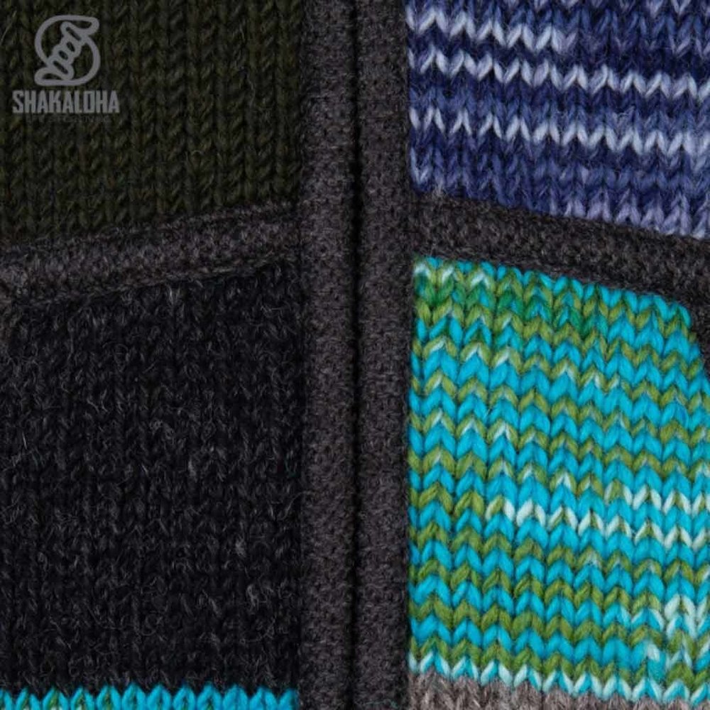 Shakaloha Midipatch Ziphood Moss Multi Vest Heren Shakaloha Midipatch Ziphood Moss Multi Vest Heren