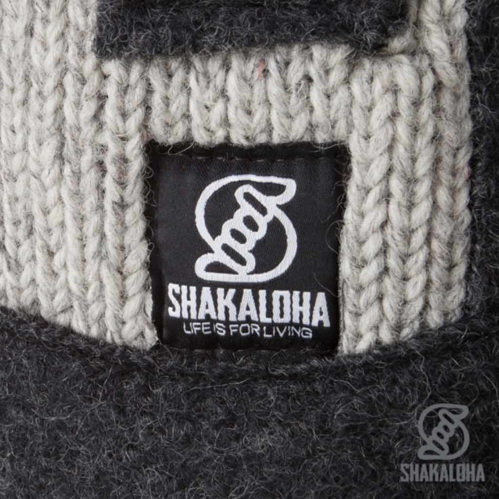 Shakaloha Jigsaw Zip Hood Grey Nepal Vest Dames Shakaloha Jigsaw Zip Hood Grey Nepal Vest Dames