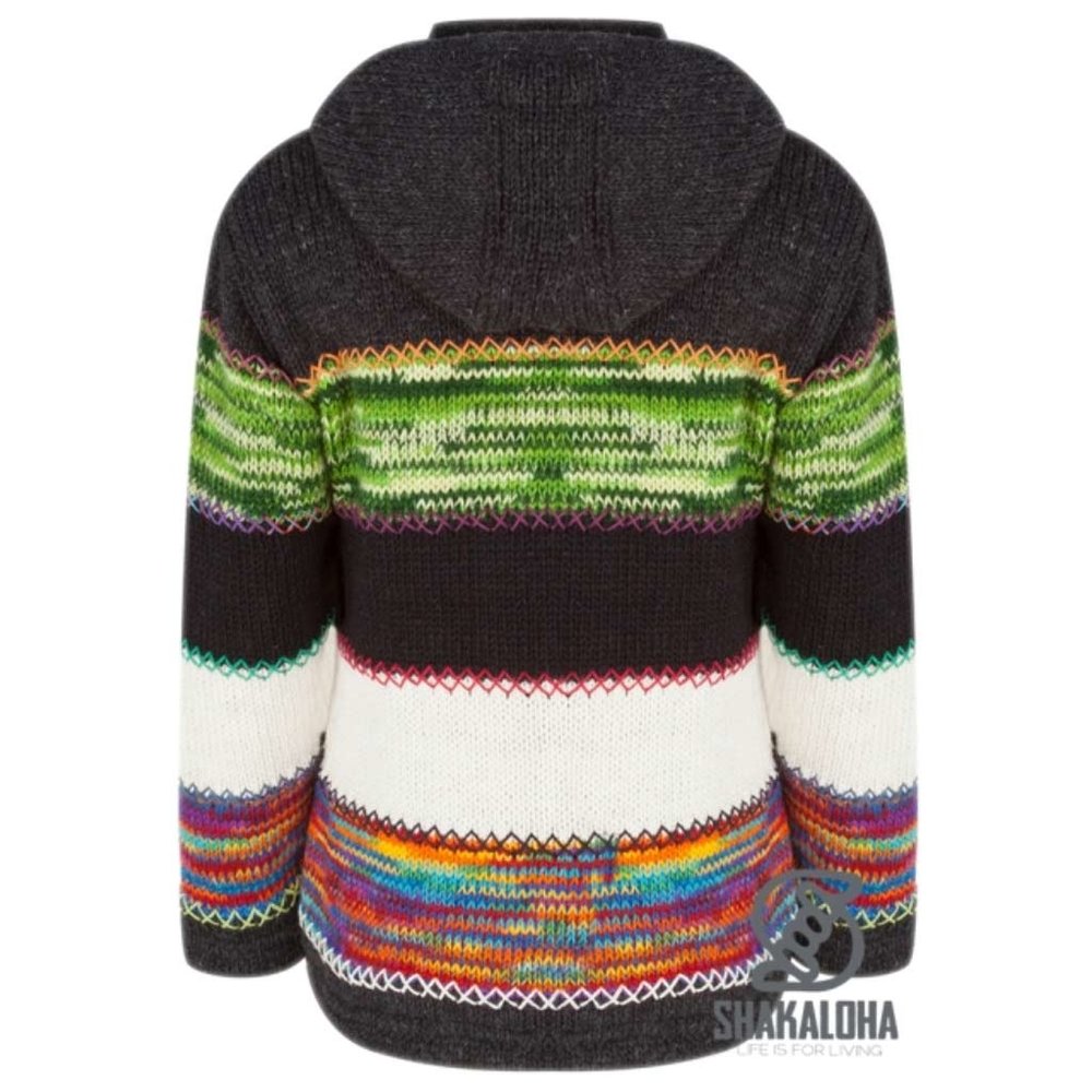 Shakaloha Paisly Antraciet Multi Nepal Vest Dames Shakaloha Paisly Antraciet Multi Nepal Vest Dames