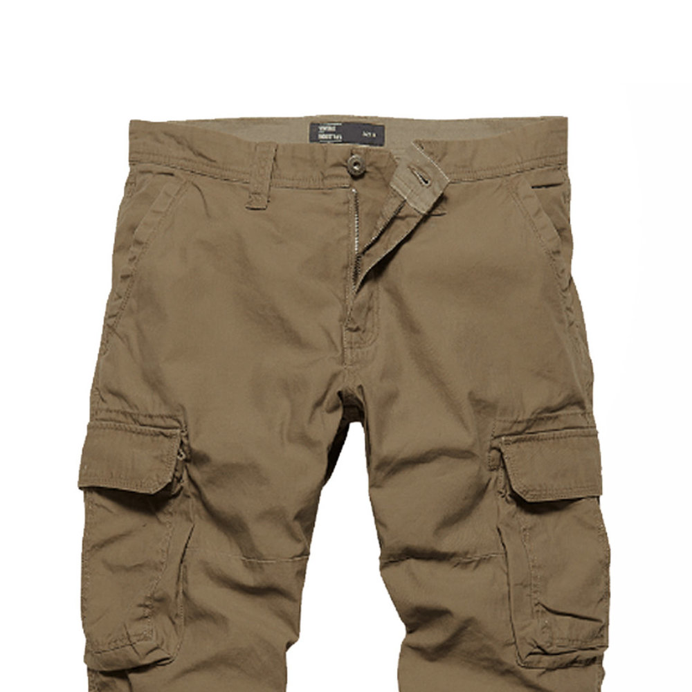 Vintage Industries Reef Pants Dark Khaki Outdoorbroek Heren Vintage Industries Reef Pants Dark Khaki Outdoorbroek Heren