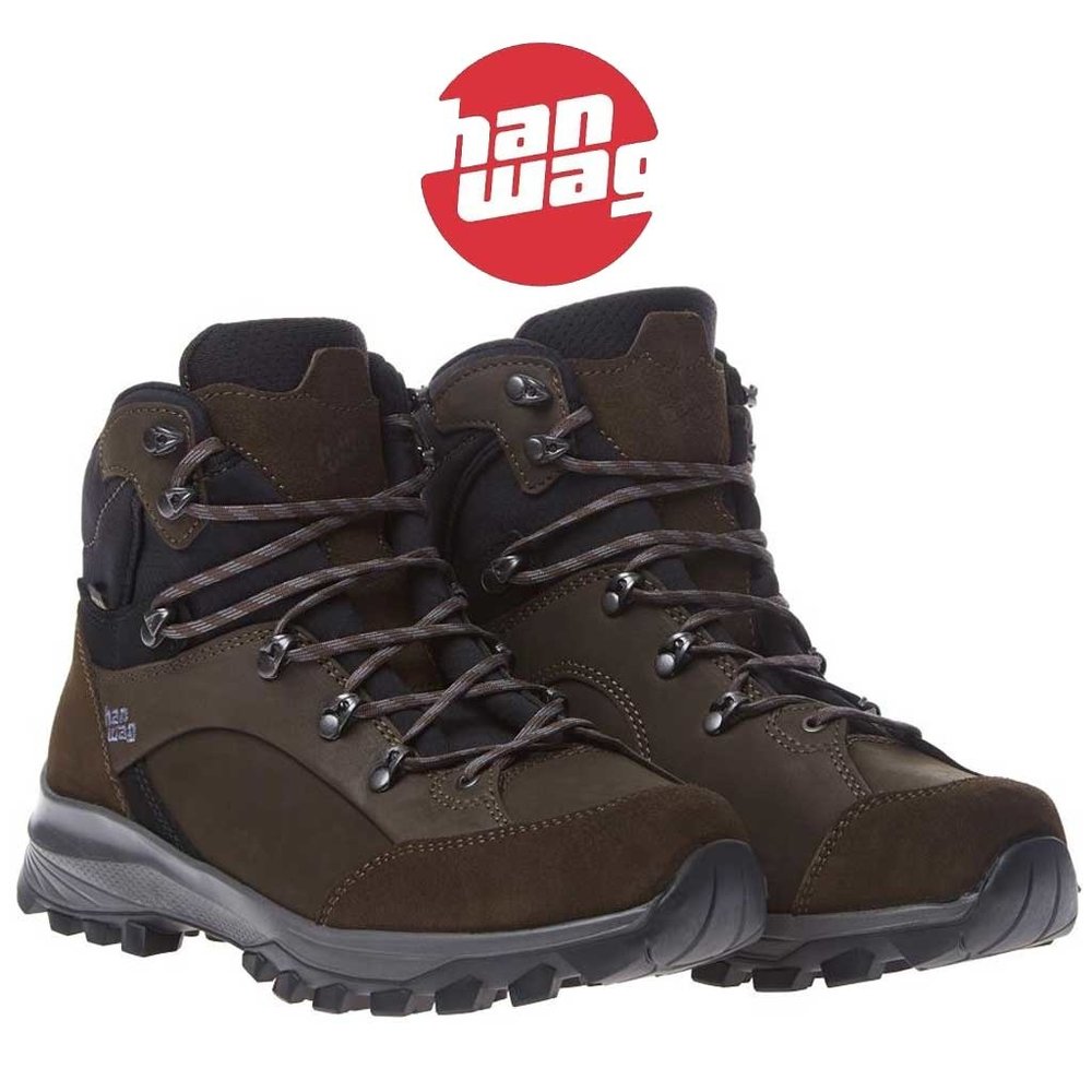 Hanwag Alta Bunion II GTX Mocca Black Wandelschoenen Dames Hanwag Alta Bunion II GTX Mocca Black Wandelschoenen Dames