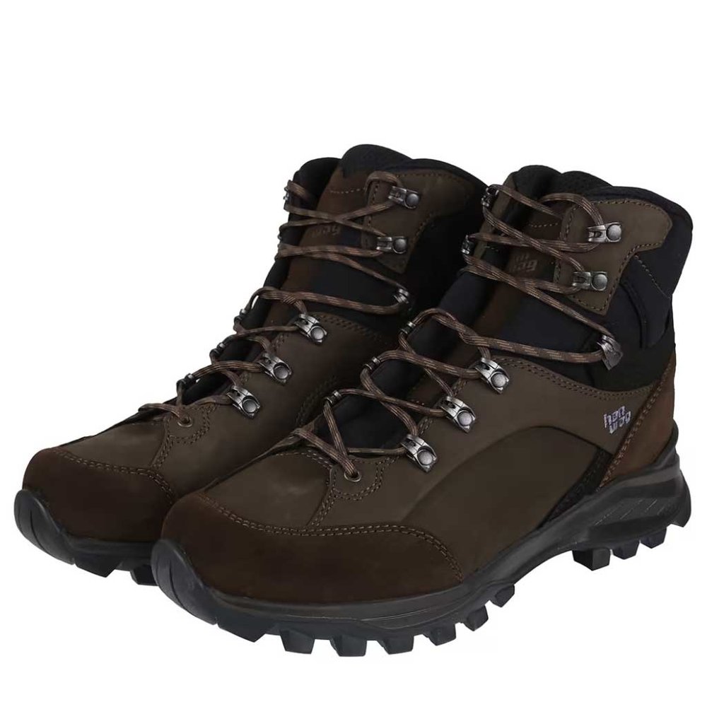 Hanwag Alta Bunion II GTX Mocca Black Wandelschoenen Dames Hanwag Alta Bunion II GTX Mocca Black Wandelschoenen Dames