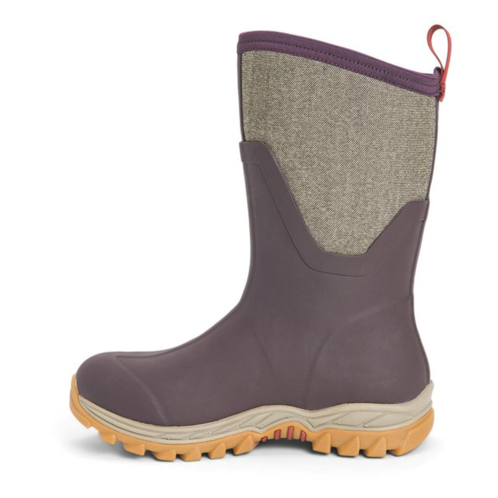 Muck Boot Arctic Sport II Mid Bordeaux Tweed Laarzen Dames