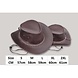 Hunter Outdoor Ned Kelly Brown Leren Hoed Hunter Outdoor Ned Kelly Brown Leren Hoed