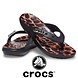 Crocs Classic Flip Animal Remix Black Leopard Slippers Crocs Classic Flip Animal Remix Black Leopard Slippers