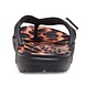 Crocs Classic Flip Animal Remix Black Leopard Slippers Crocs Classic Flip Animal Remix Black Leopard Slippers