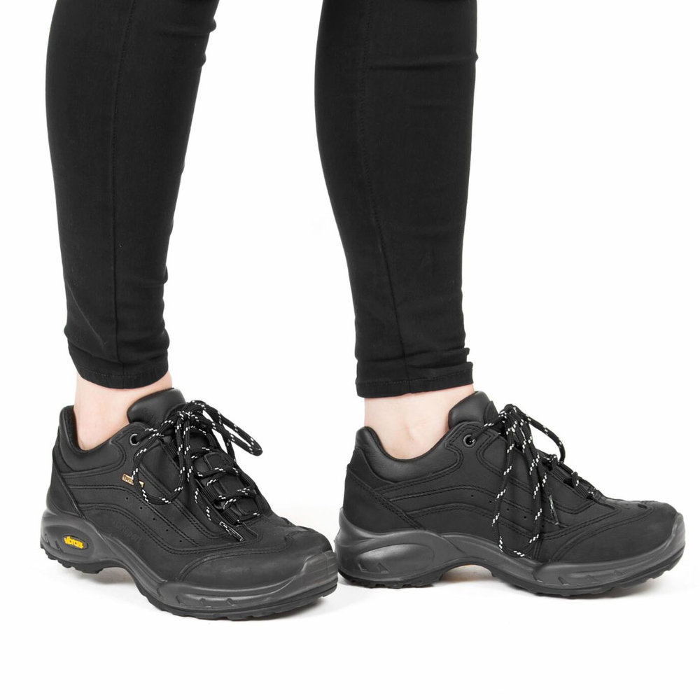 Grisport Travel Low Zwart Wandelschoenen