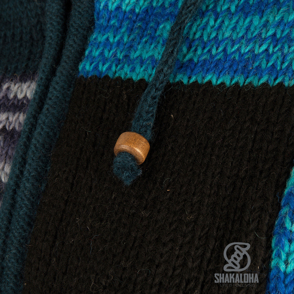 Shakaloha Patch Ziphood Mystic Blue Vest Dames Shakaloha Patch Ziphood Mystic Blue Vest Dames