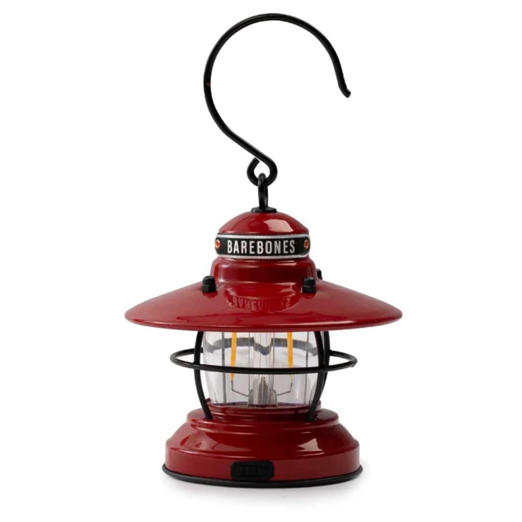 Edison Mini Lantern Red Kampeerlamp Edison Mini Lantern Red Kampeerlamp