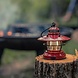 Barebones Edison Mini Lantern Red Kampeerlamp Barebones Edison Mini Lantern Red Kampeerlamp
