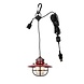 Barebones Edison Pendant Light Red USB Kampeerlamp Barebones Edison Pendant Light Red USB Kampeerlamp