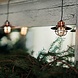 Barebones Edison Pendant Light Red USB Kampeerlamp Barebones Edison Pendant Light Red USB Kampeerlamp