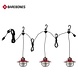 Barebones Edison String Light Red USB Kampeerlamp Barebones Edison String Light Red USB Kampeerlamp