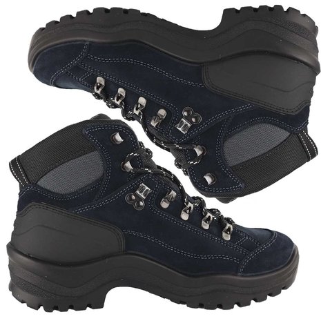 Grisport Bergen Mid Blauw Wandelschoenen Grisport Bergen Mid Blauw Wandelschoenen