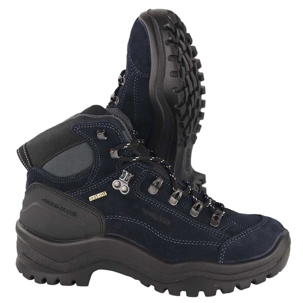 Grisport Bergen Mid Blauw Wandelschoenen Grisport Bergen Mid Blauw Wandelschoenen