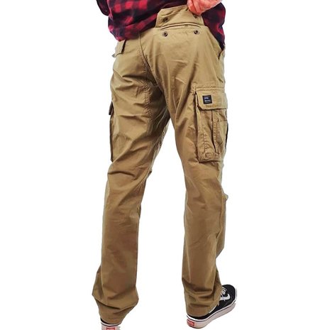 Vintage Industries Reef Pants Sand Cargo Broek Heren