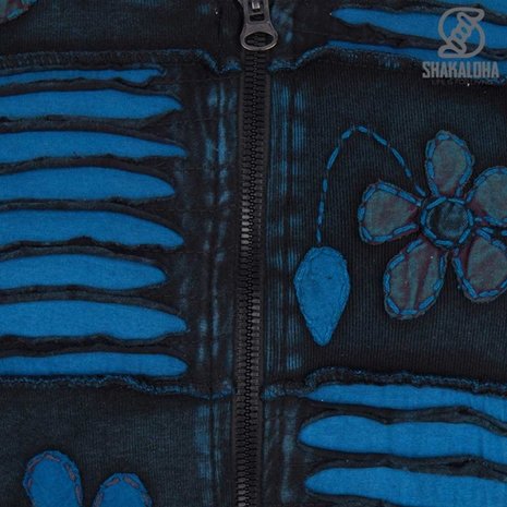 Shakaloha Flexx Long Lined Blue Vest Dames Shakaloha Flexx Long Lined Blue Vest Dames