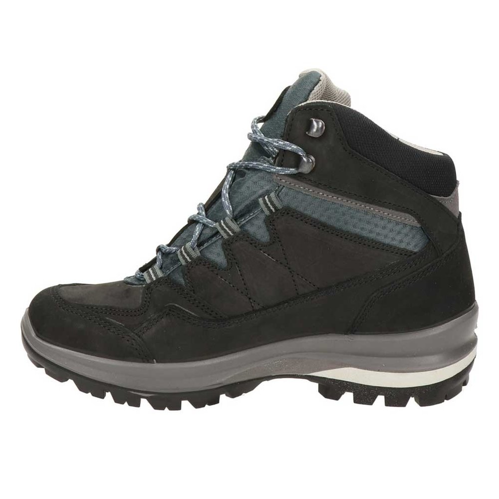 Grisport Bari Mid Zwart Wandelschoenen Dames Grisport Bari Mid Zwart Wandelschoenen Dames