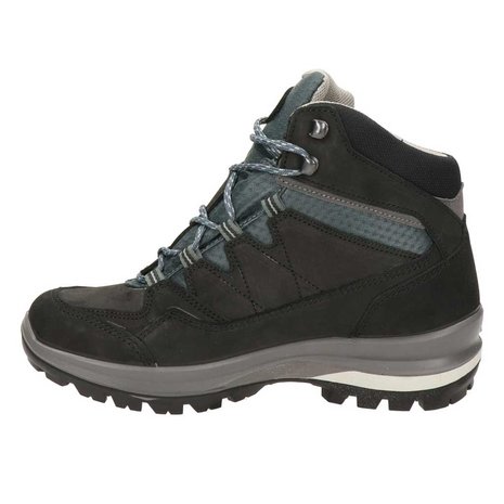 Grisport Bari Mid Zwart Wandelschoenen Dames Grisport Bari Mid Zwart Wandelschoenen Dames