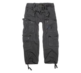 Brandit Vintage Trouser Black Outdoorbroek Heren Brandit Vintage Trouser Black Outdoorbroek Heren