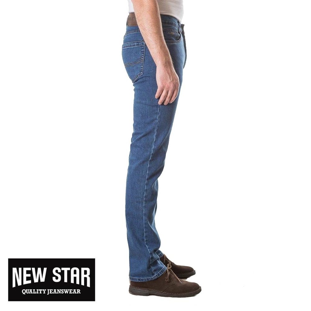 New Star New Star Jacksonville Stonewash Jeans Heren New Star New Star Jacksonville Stonewash Jeans Heren