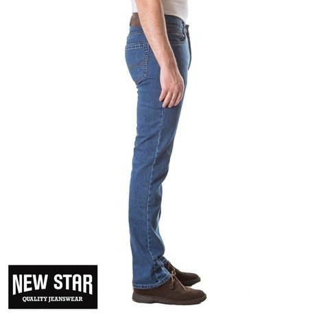 New Star New Star Jacksonville Stonewash Jeans Heren New Star New Star Jacksonville Stonewash Jeans Heren