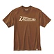 Carhartt Saw Graphic Walnut Heather T-Shirt Heren Carhartt Saw Graphic Walnut Heather T-Shirt Heren
