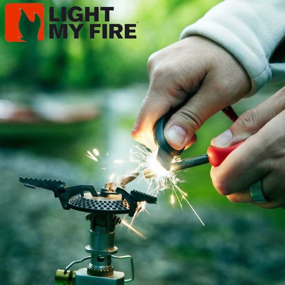 LMF Firesteel Bio Scout Rocky Red Vuurstarter LMF Firesteel Bio Scout Rocky Red Vuurstarter