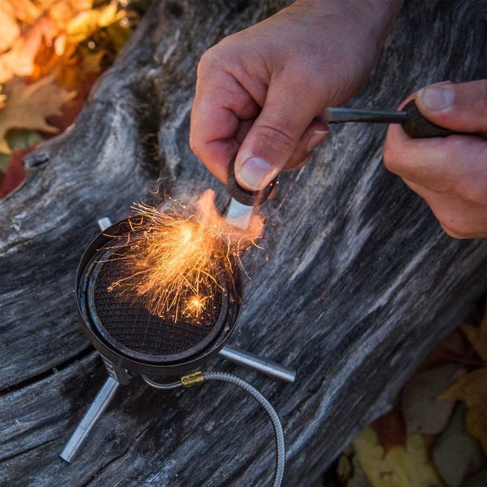 LMF Firesteel Bio Scout Rocky Red Vuurstarter LMF Firesteel Bio Scout Rocky Red Vuurstarter