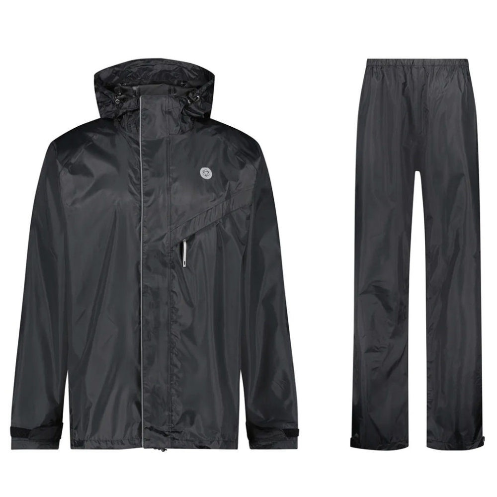 Agu Passat Zwart Regenpak